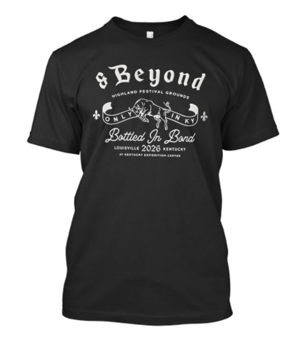 Bourbon Festival Banner Bottled In Bond Louisville Kentucky 2026 Festival T-Shirt