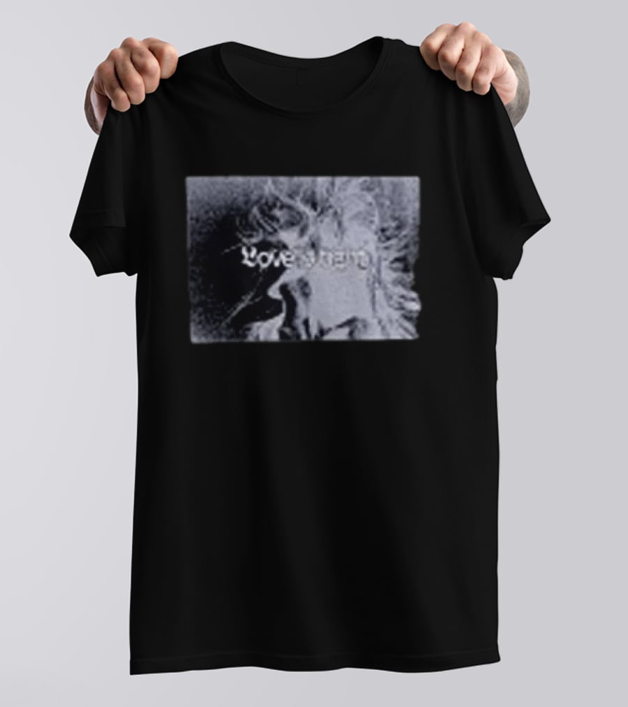 Shapel Lacey Love Is Hard Faded T-Shirt