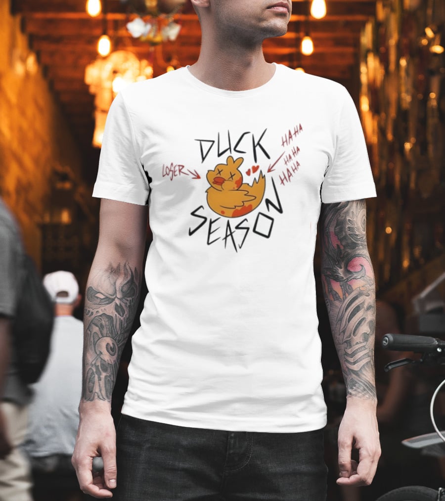 Hazbin Hotel Duck Season Loser Ha Ha Ha Ha T-Shirt
