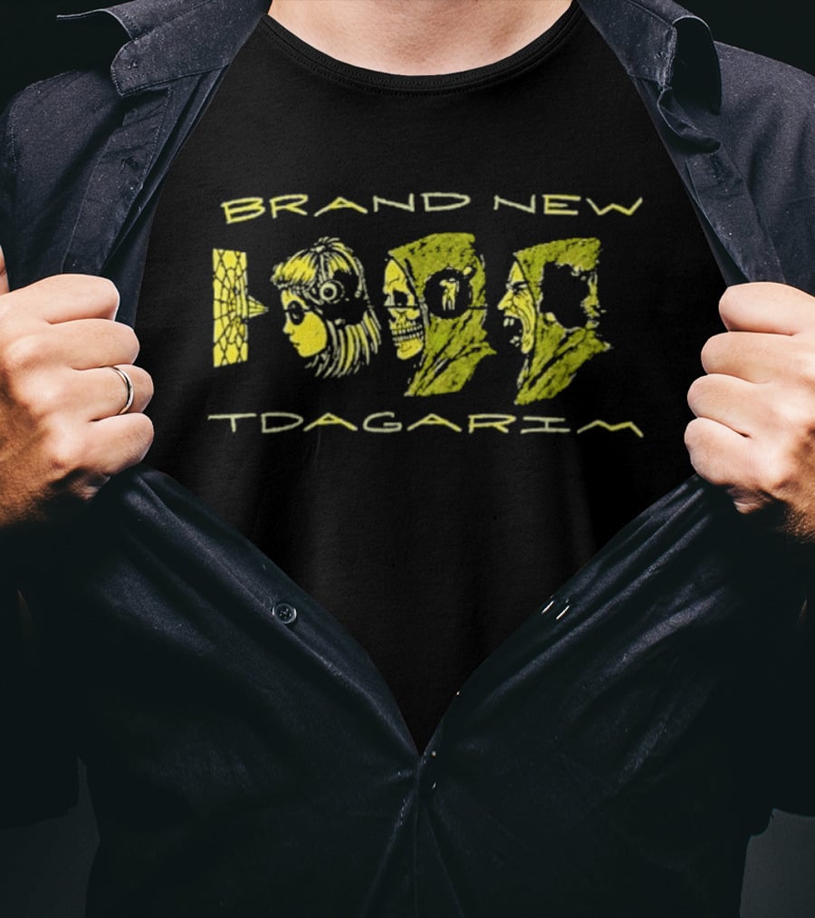 Brand New 2026 TDAGARIM Surreal Headline 7 Years + 13 Of The Devil And God Are Raging Inside Me T-Shirt