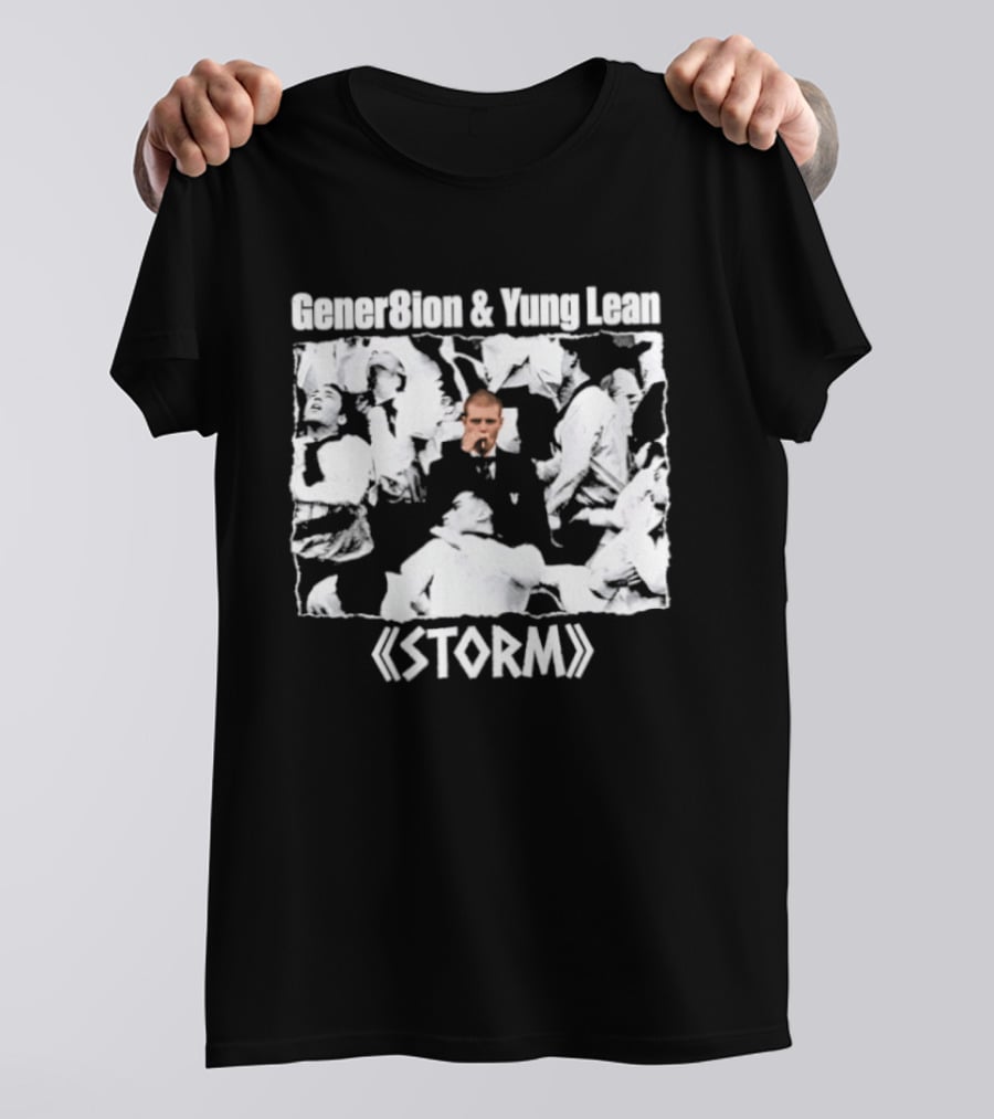 Gener8ion Yung Lean Storm Love Tears Collaboration T-Shirt