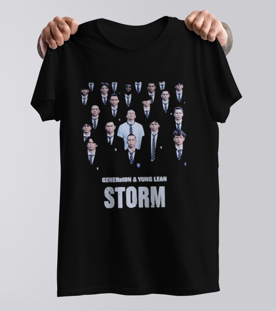 Gener8ion & Yung Lean Storm Collaboration Trendy Iconic Image T-Shirt