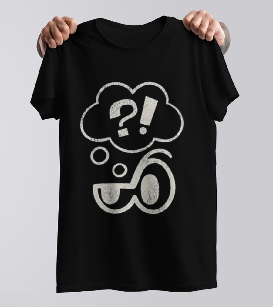 Clooless Athletics Club Glitchy Expression Simplistic T-Shirt