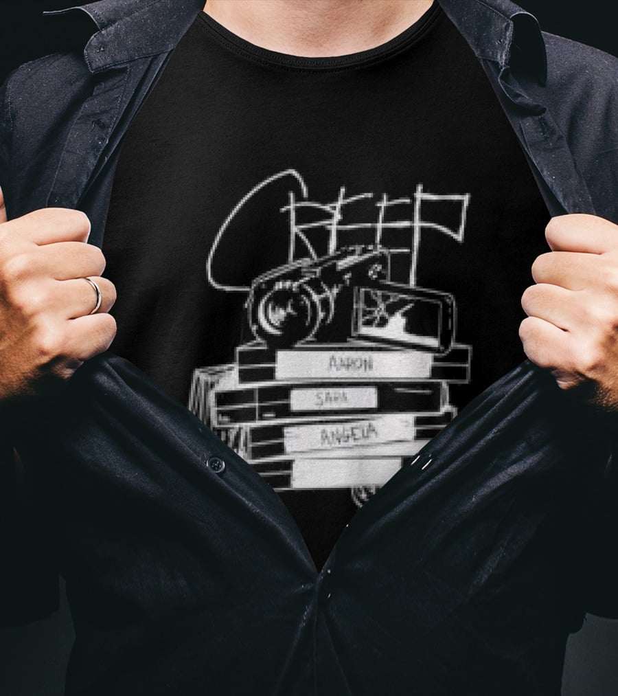 Creep Tapes Store Vintage Boombox Cassette Retro Music T-Shirt