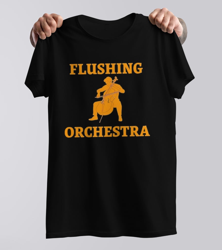 Flushing Orchestra Cello Player Musician T-Shirt