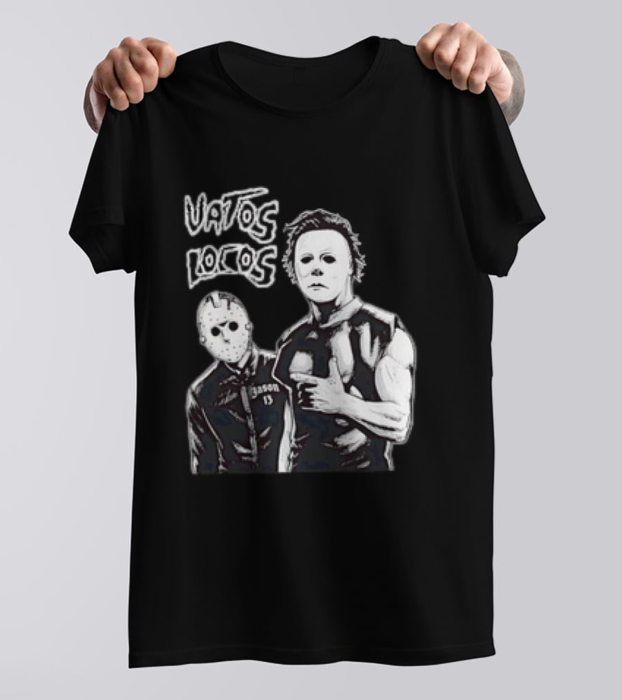 Vatos Locos Jason 13 Michael Myers Halloween 2026 T-Shirt