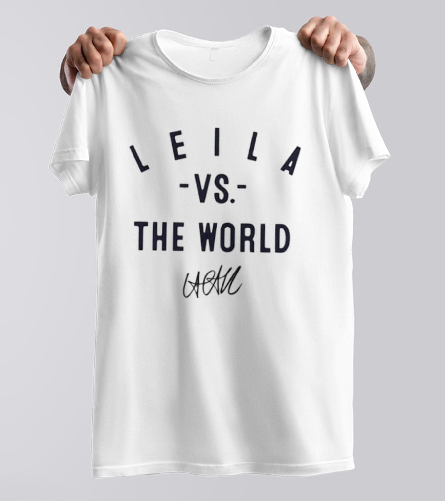Connecticut Sun Leila Vs The World WNBA 2026 T-Shirt