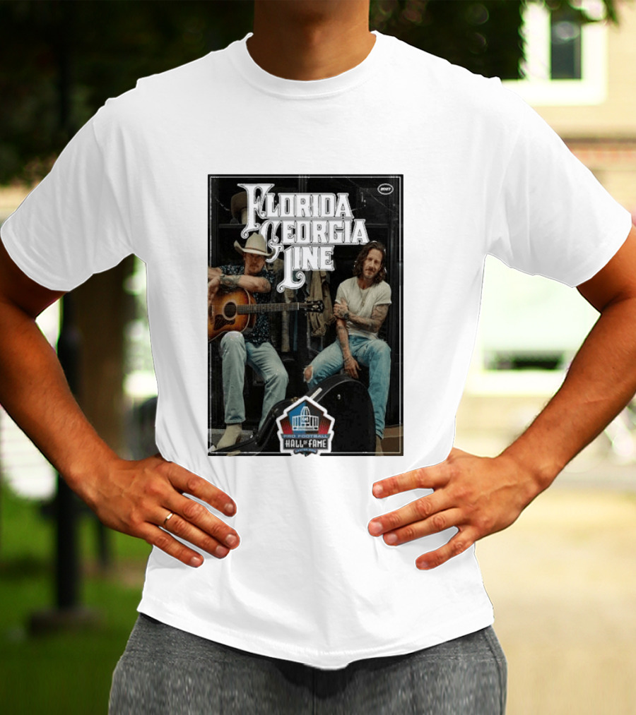 Florida Georgia Line 2027 Pro Football Hall Of Fame Canton Ohio T-Shirt