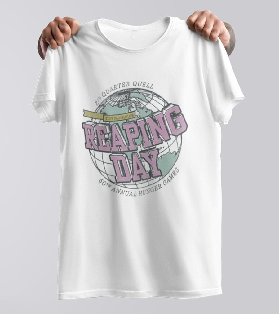 Reaping Day 50th Annual Hunger Games 2nd Quarter Quell Tune In Live At 8PM T-Shirt