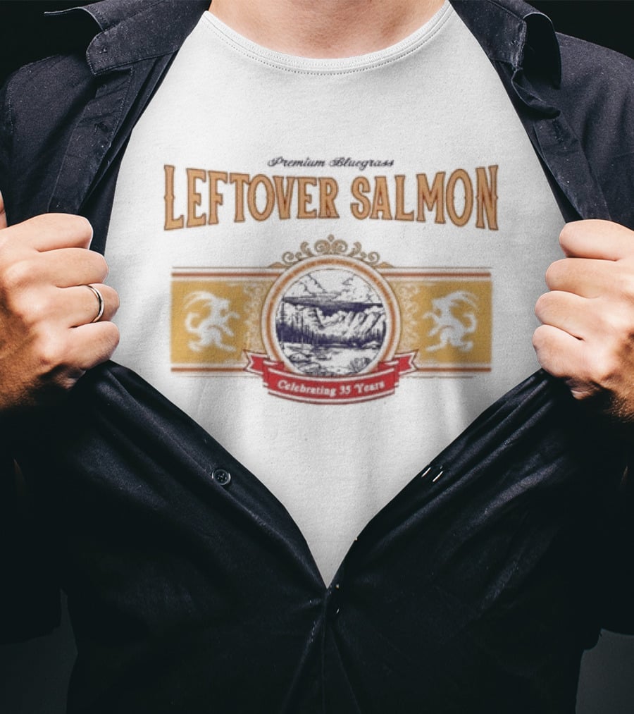 Leftover Salmon 35th Anniversary Soundtrack Of The Sea Journey T-Shirt