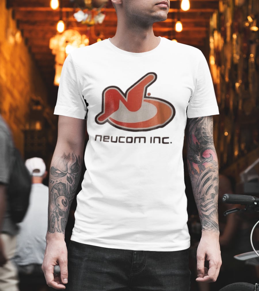 Neucom Inc N Red Orange Swirl T-Shirt