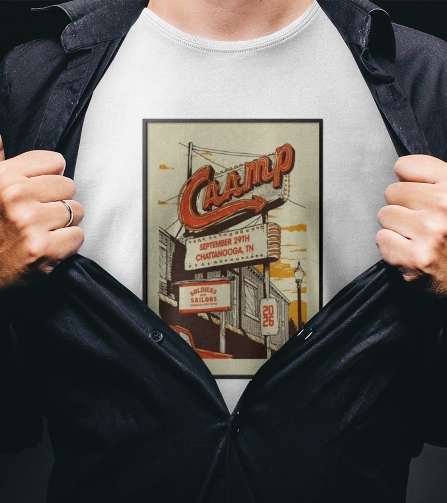 CAAMP Concert September 29 2026 Soldiers And Sailors Chattanooga TN T-Shirt