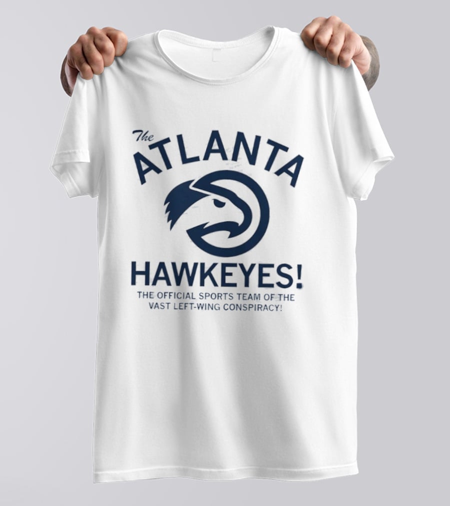 Atlanta Hawkeyes Official Sports Team Vast Left Wing Conspiracy T-Shirt