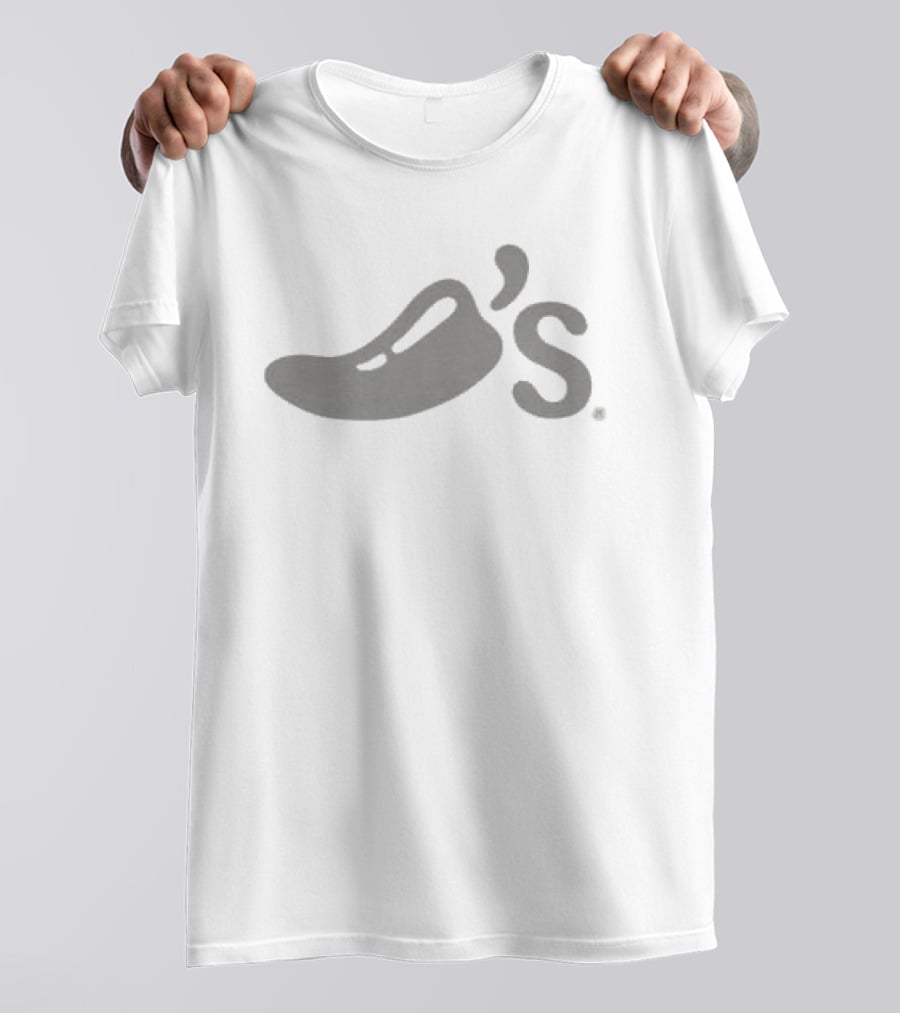 Welcome To Chilis Store Suburban White Chili's Pepper T-Shirt