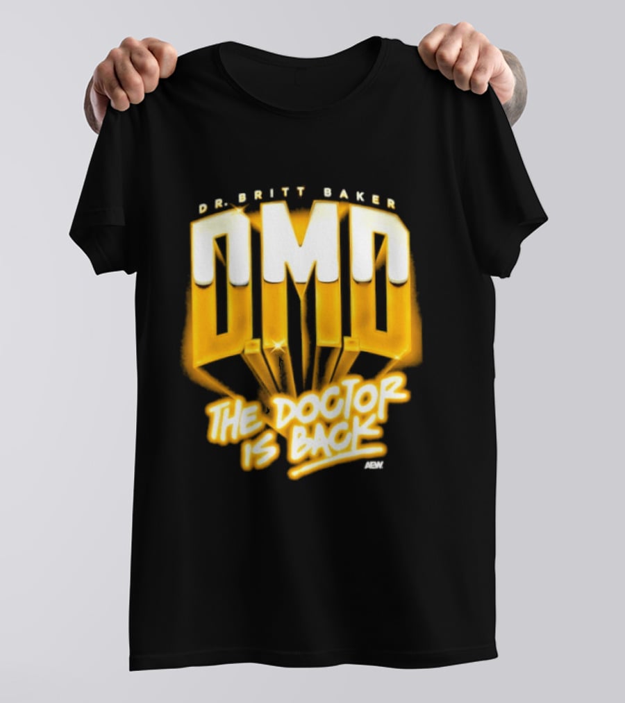 Dr Britt Baker DMD The Doctor Is Back AEW Wrestling T-Shirt