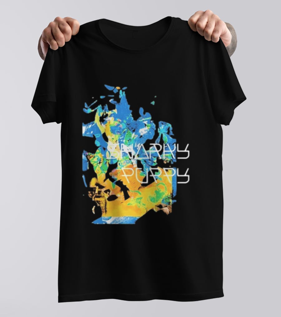 Snarky Puppy Somni Album Abstract Colorful T-Shirt