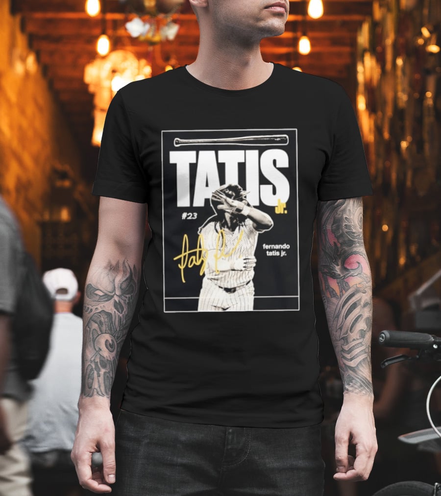 Fernando Tatis Jr #23 Bat Flip San Diego Padres Tatis Jr T-Shirt