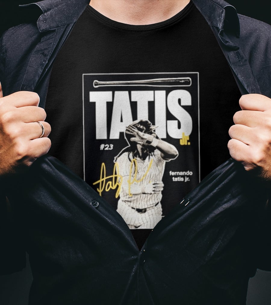 Fernando Tatis Jr #23 Bat Flip San Diego Padres Tatis Jr T-Shirt