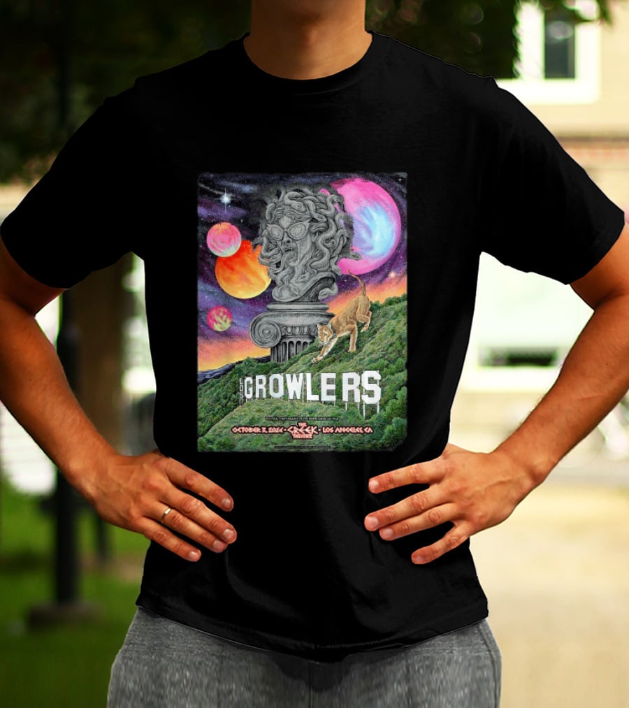 The Growlers Tour 2026 The Greek Theatre Los Angeles CA October 3 T-Shirt