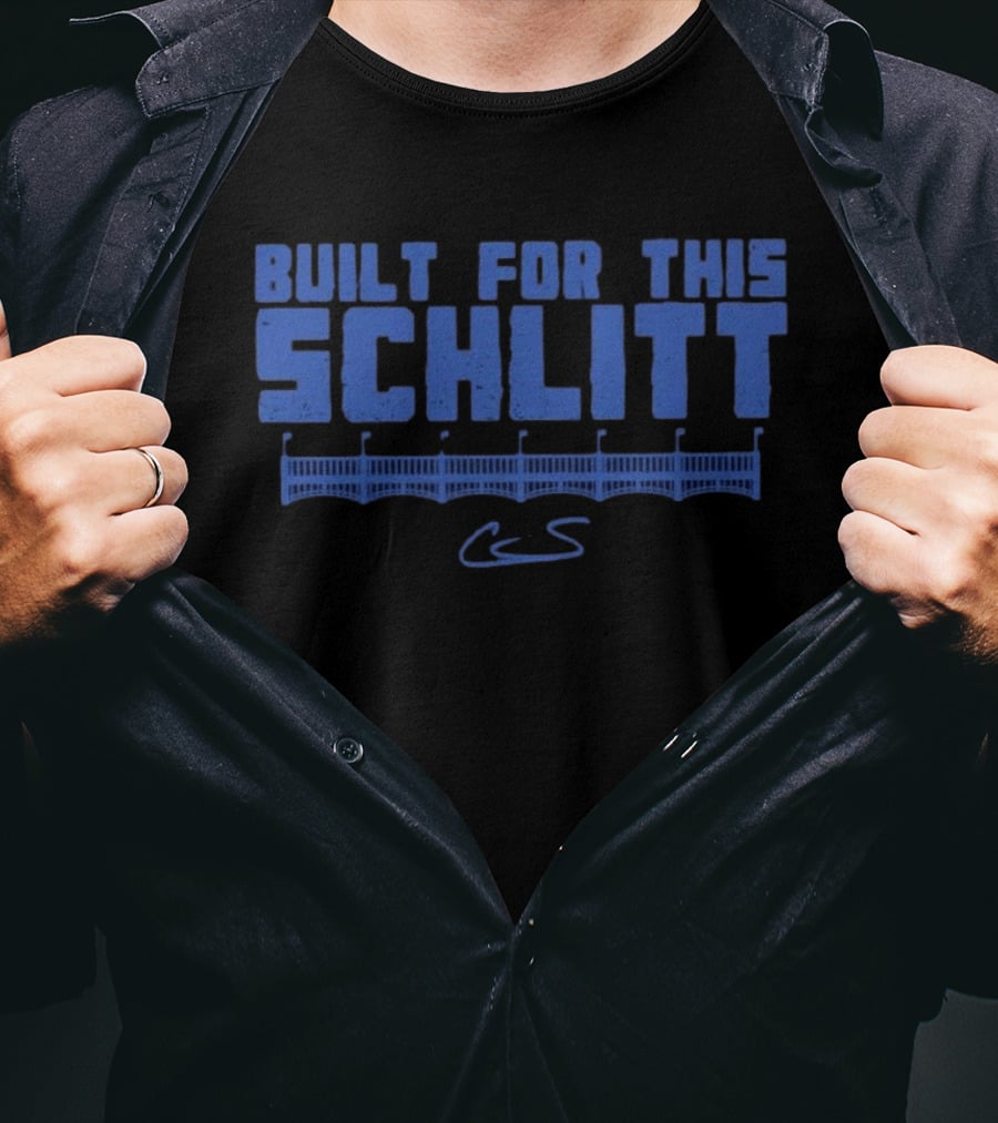 New York Yankees Built For This Schlitt Cam Schlittler T-Shirt