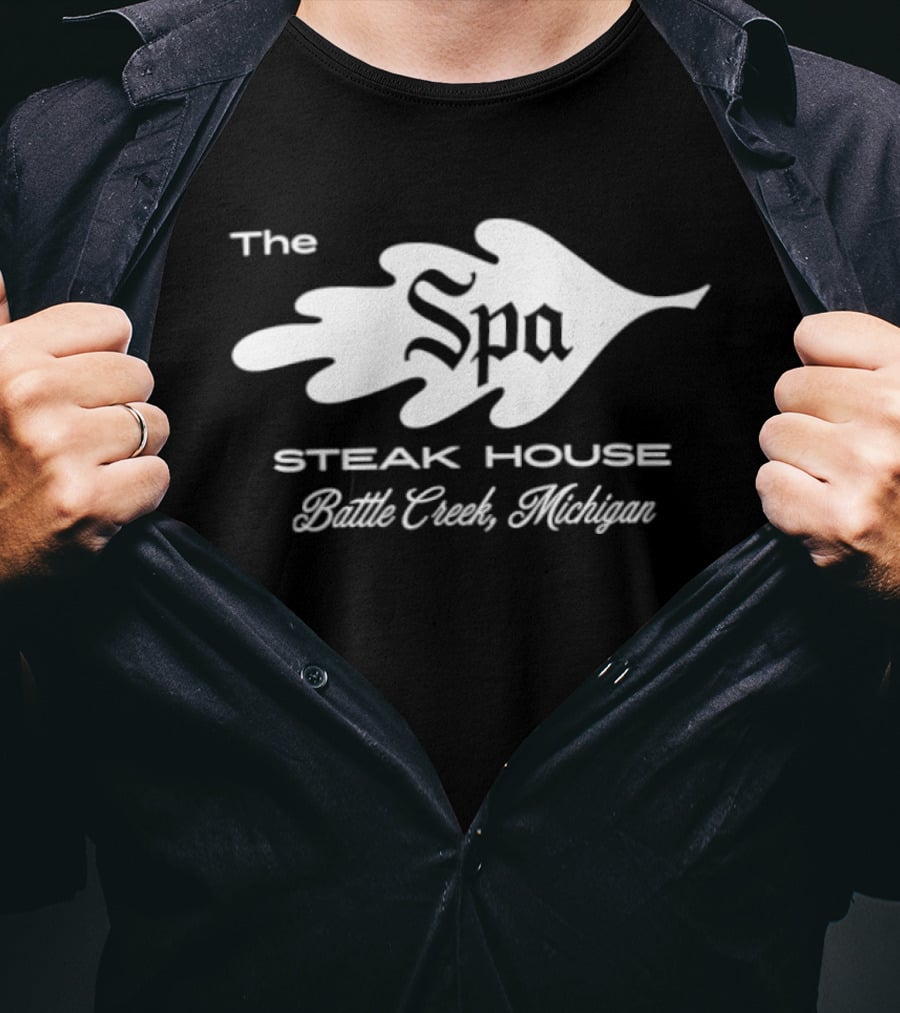 The Spa Steak House Battle Creek Michigan T-Shirt