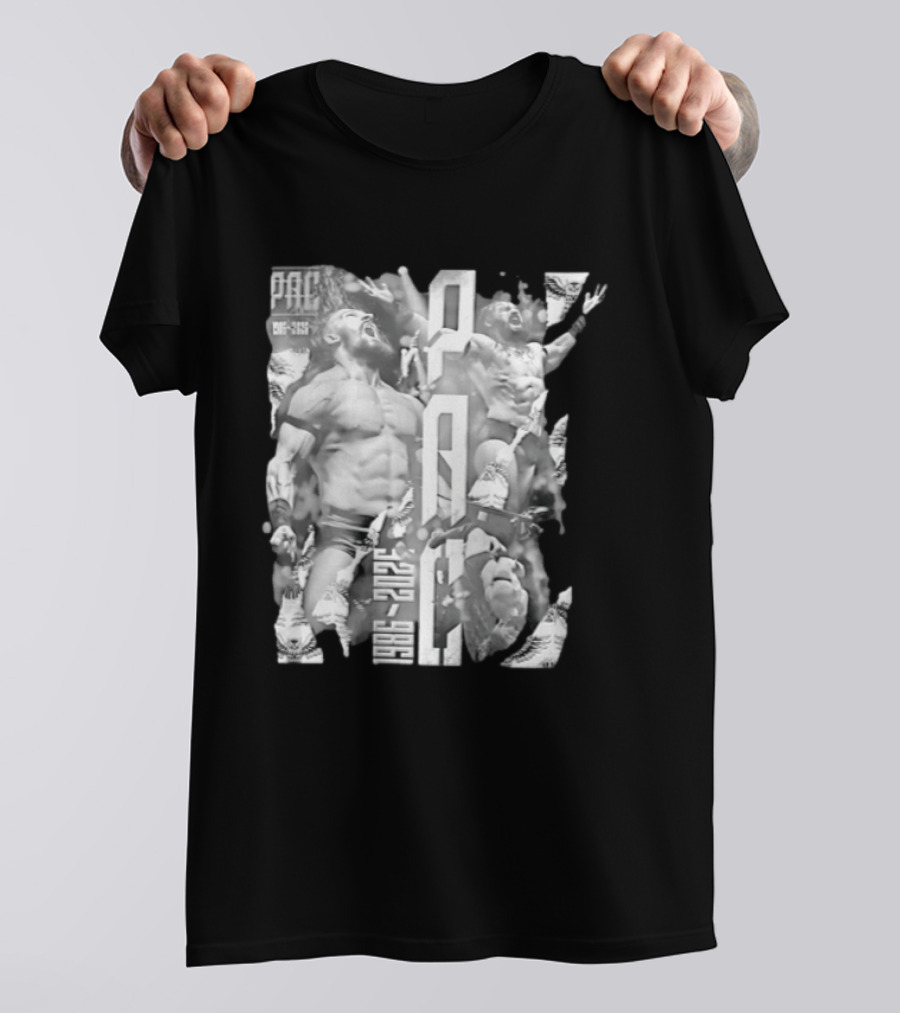 PAC Forever Benjamin Satterley 1986 2023 Wrestling Superstar T-Shirt