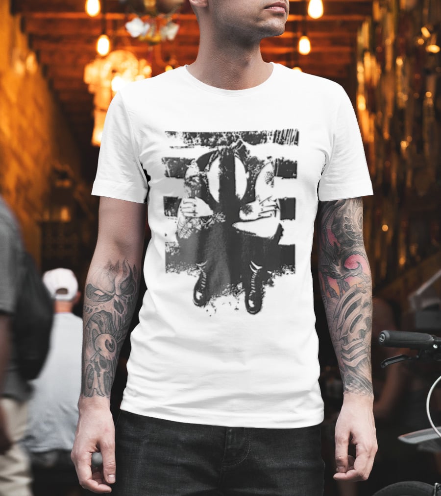 GG Allin Man Mohawk Style With Distressed T-Shirt