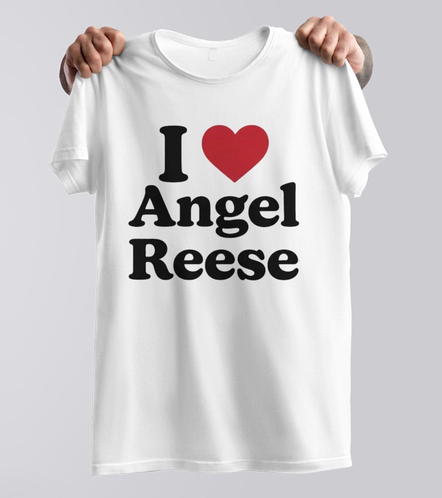 I Heart Angel Reese 2026 Fan Appreciation T-Shirt