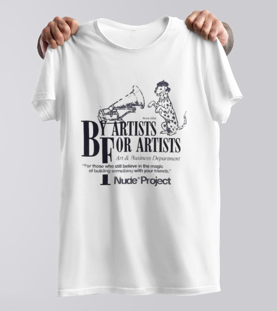 Nude Project BF Artists For Art And Business Department T-Shirt