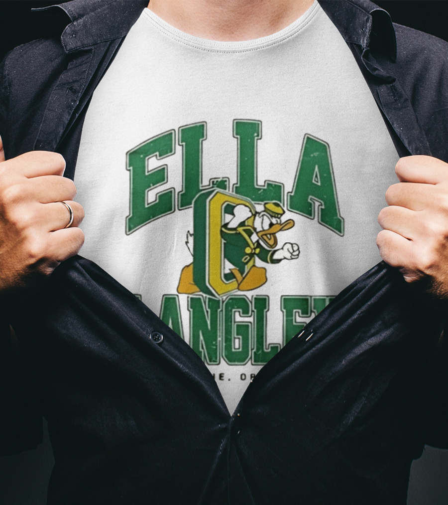 Ella Langley Oregon Ducks Eugene Collaboration T-Shirt