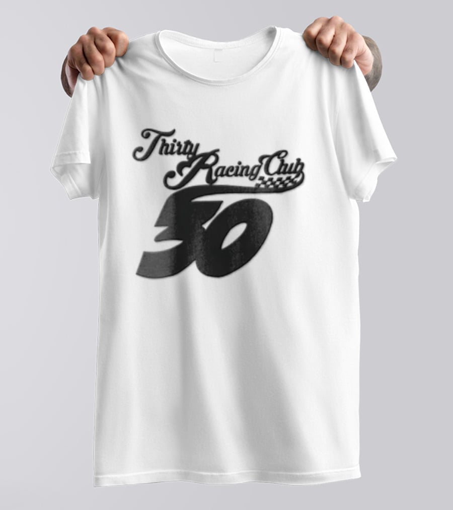 Thirty Racing Club 30 Script T-Shirt