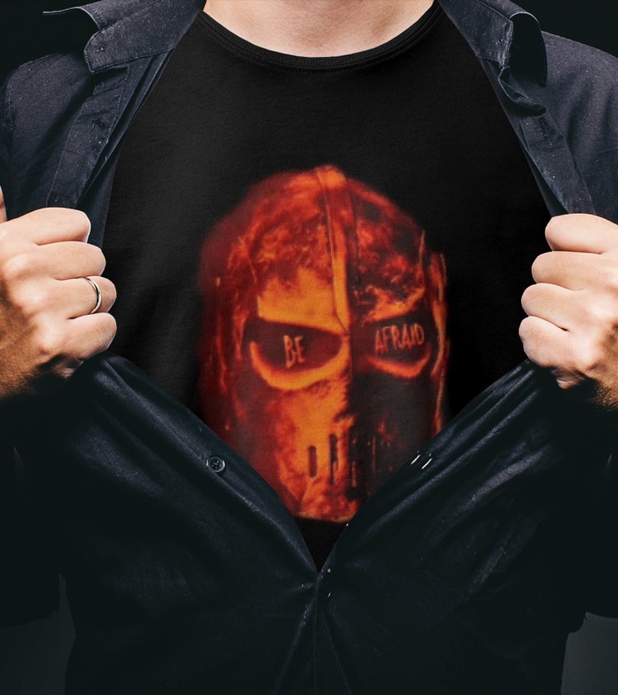 Be Afraid Mask Bane T-Shirt