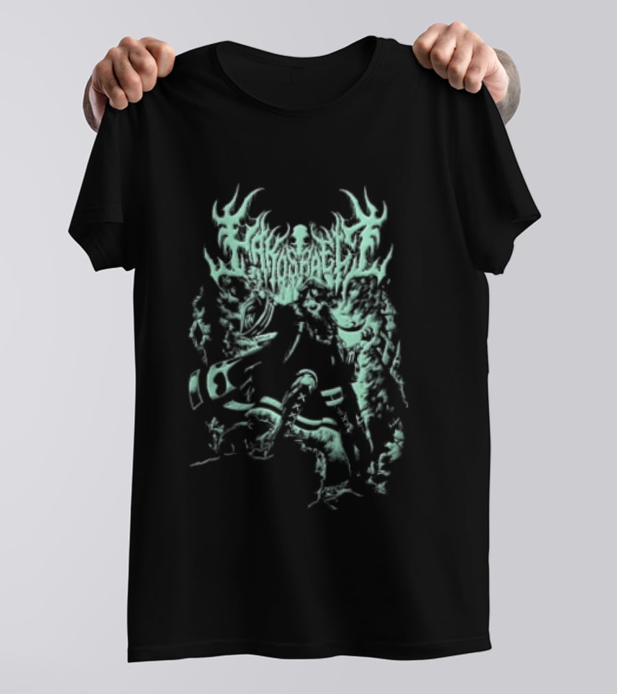 Hololive Hakos Baelz Spiky Hair Stylized Anime T-Shirt