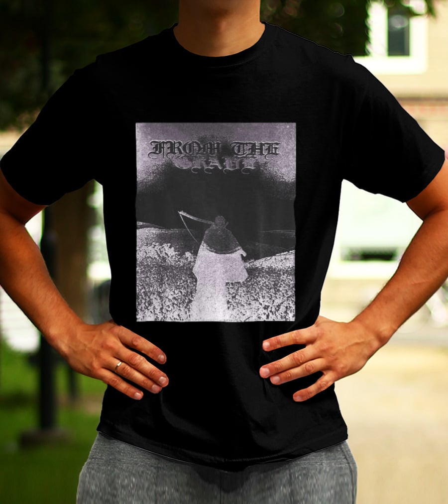 Farmer's Daughter Store From The Grave Longsleeve Gothic Reaper Scene T-Shirt