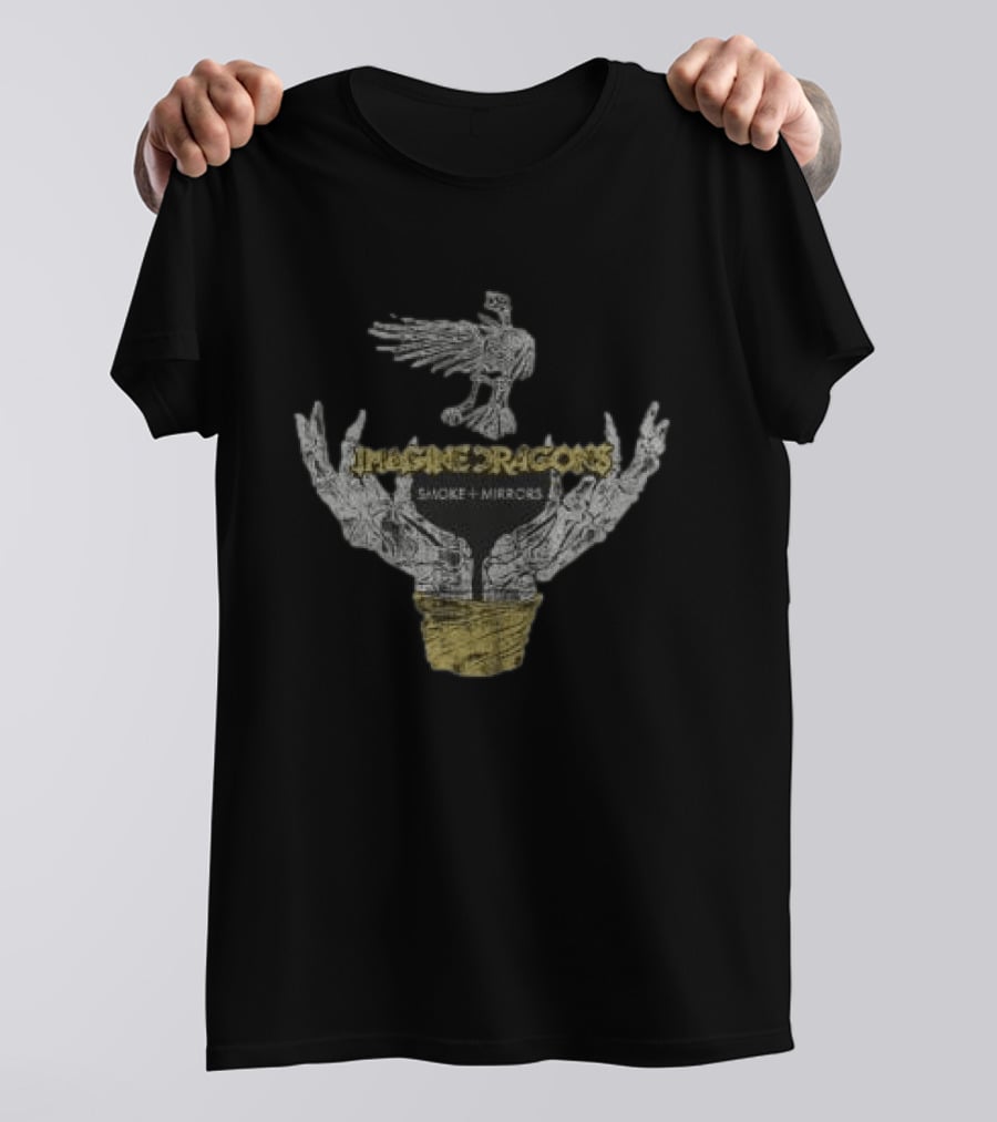 Imagine Dragons Smoke And Mirrors Hands Bird T-Shirt