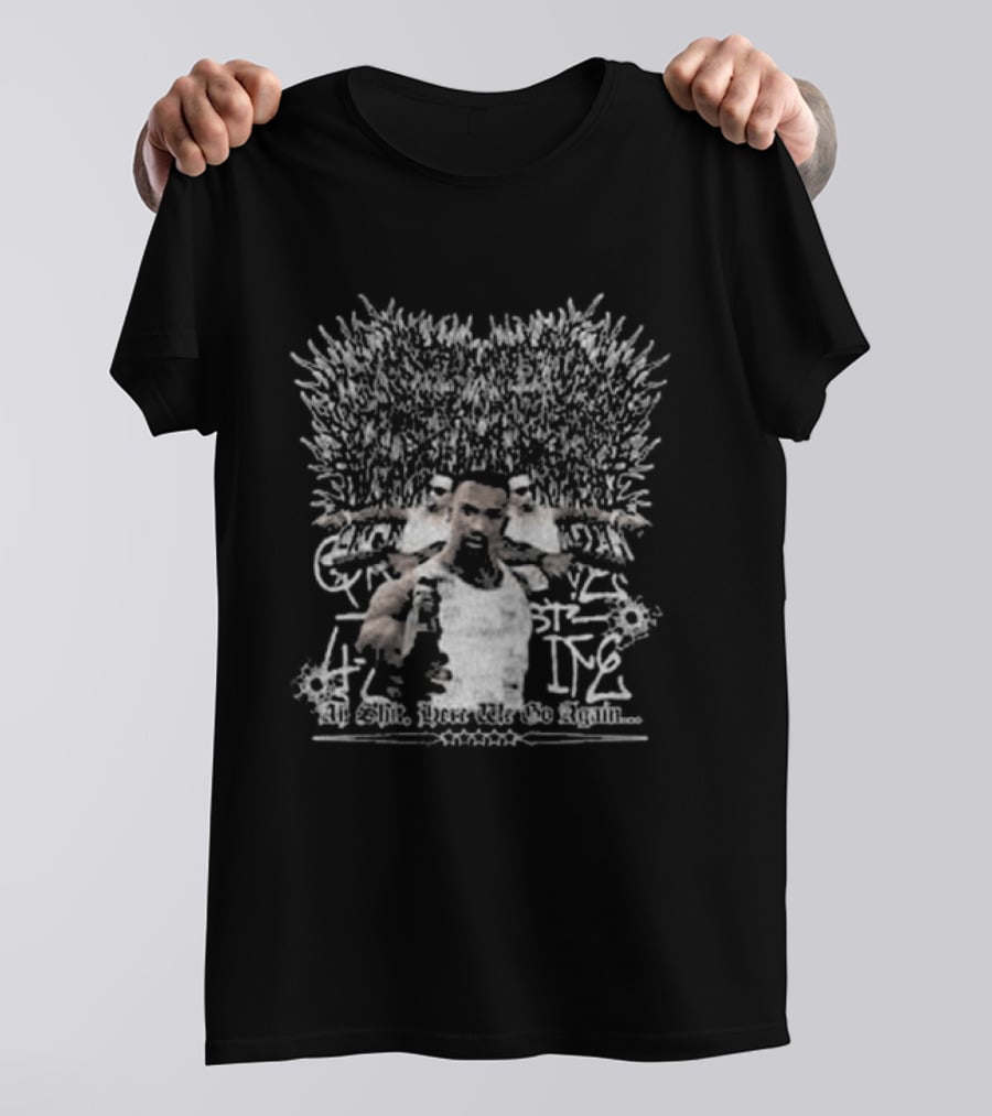 Xavleg Band Xavleg Ah Shit Here We Go Again Death Metal Band Fan Favorite T-Shirt