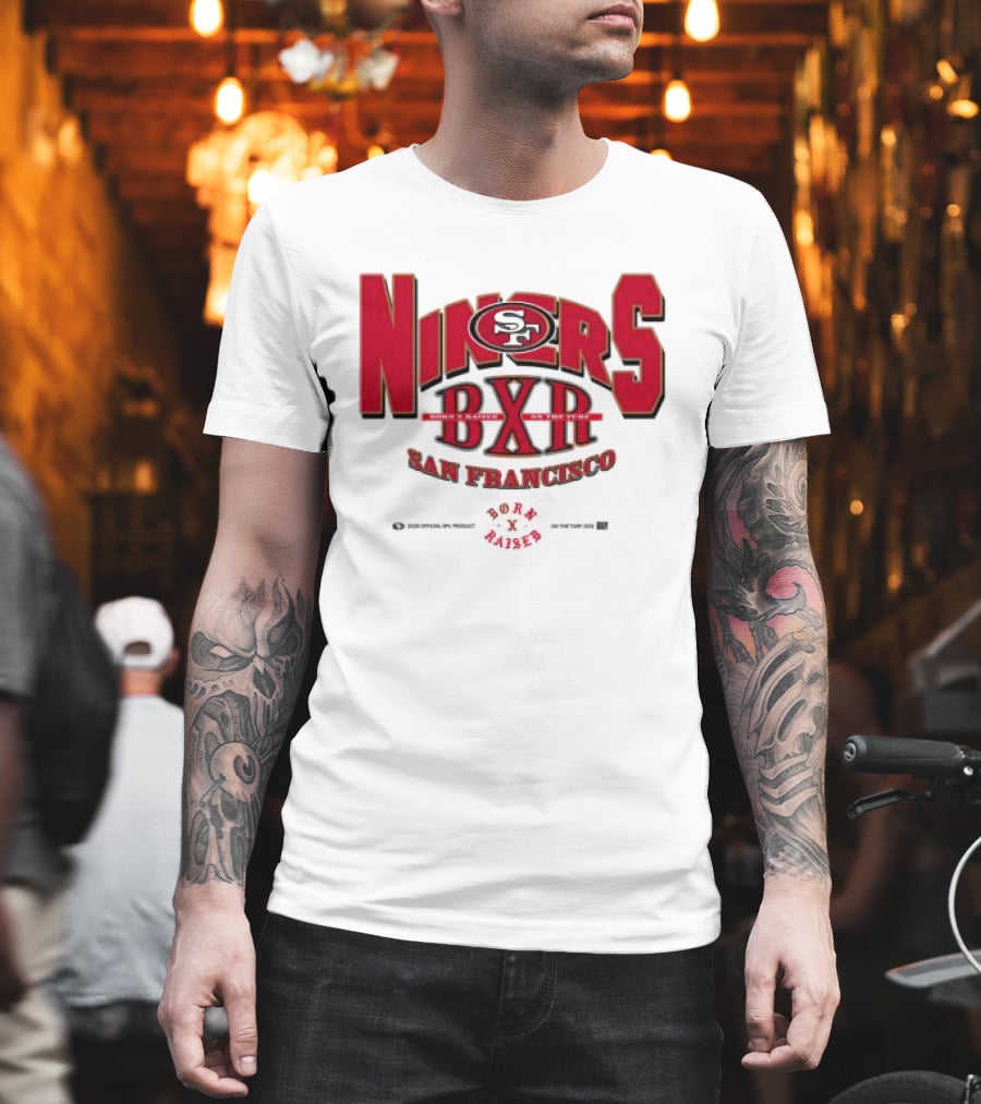 Born X Raised San Francisco 49ers Niners BXR Collaboration T-Shirt