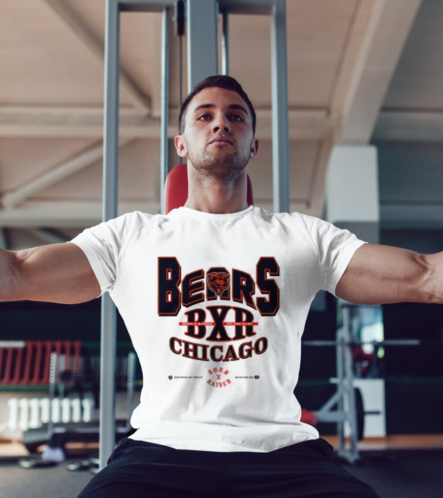 Born X Raised Bears BXR Chicago Collection White T-Shirt