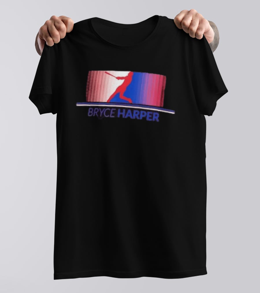 Bryce Harper Philadelphia Phillies Solo Stripe MLB Batter T-Shirt