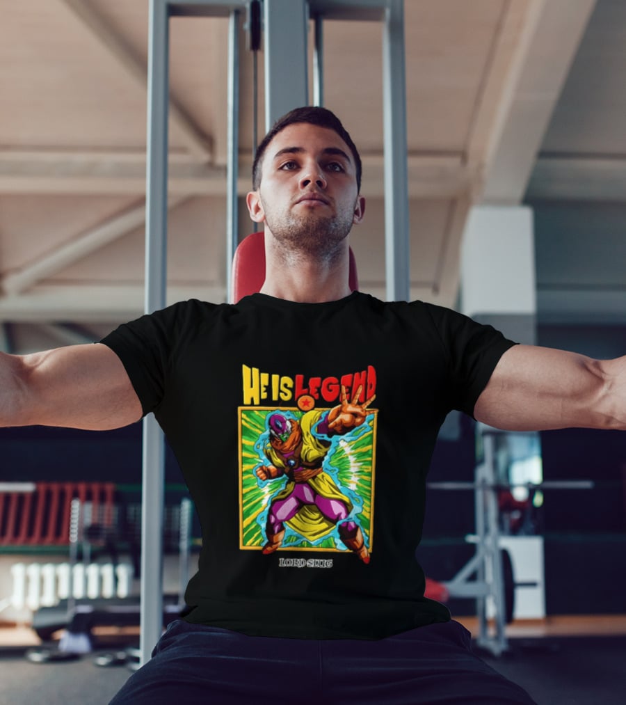 He Is Legend Lord Slug Anime Character Power Pose T-Shirt
