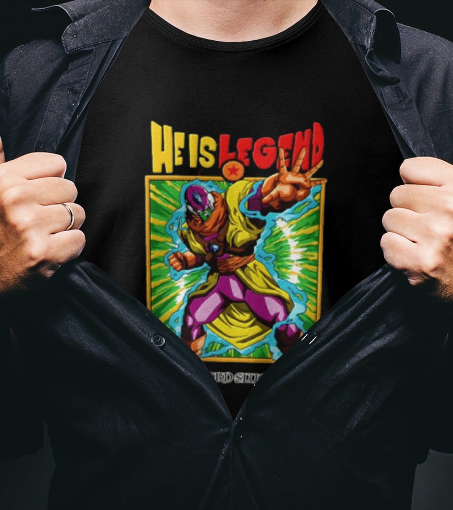 He Is Legend Lord Slug Anime Character Power Pose T-Shirt
