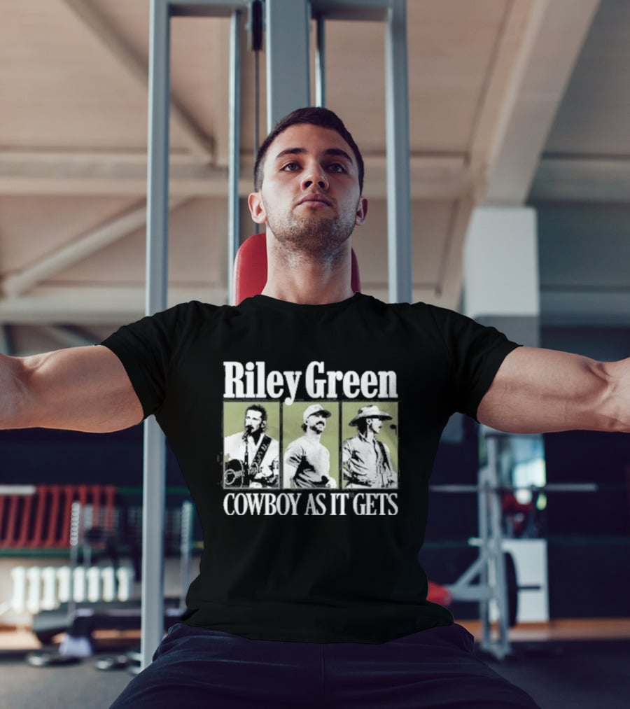 Riley Green Cowboy As It Gets T-Shirt