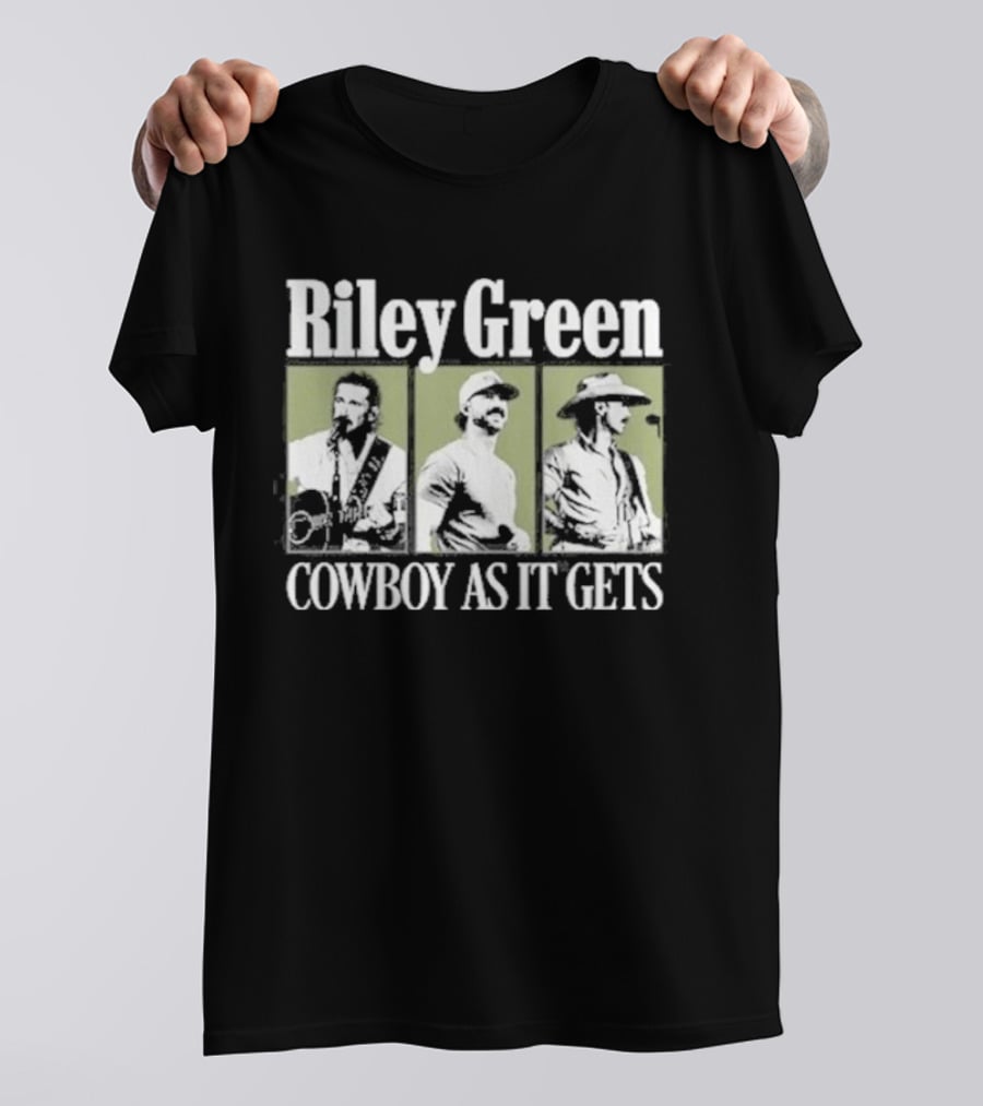 Riley Green Cowboy As It Gets T-Shirt