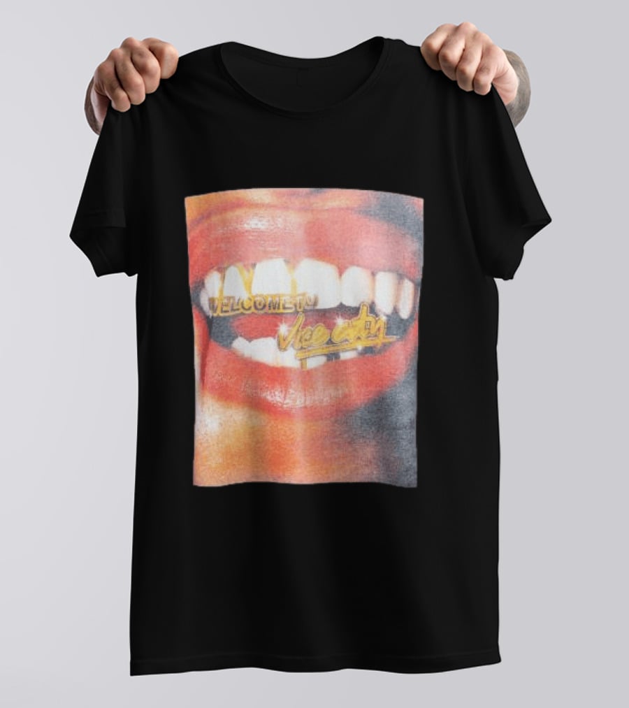 Miami Heat Store Court Culture Vice City Welcome Grill Oversized T-Shirt