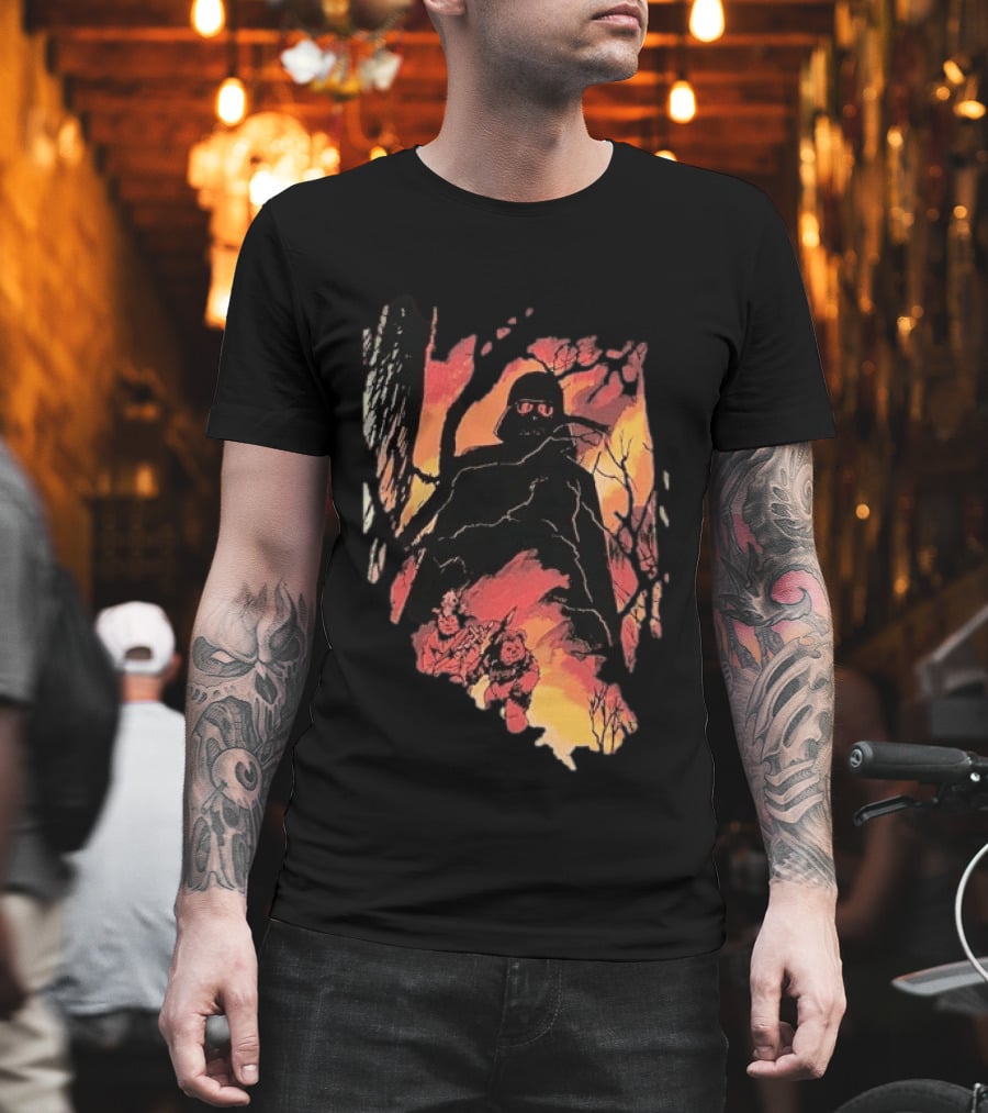 Star Wars Darth Vader Dreams Can't Hurt You Hidden Rebels Forest Scene T-Shirt