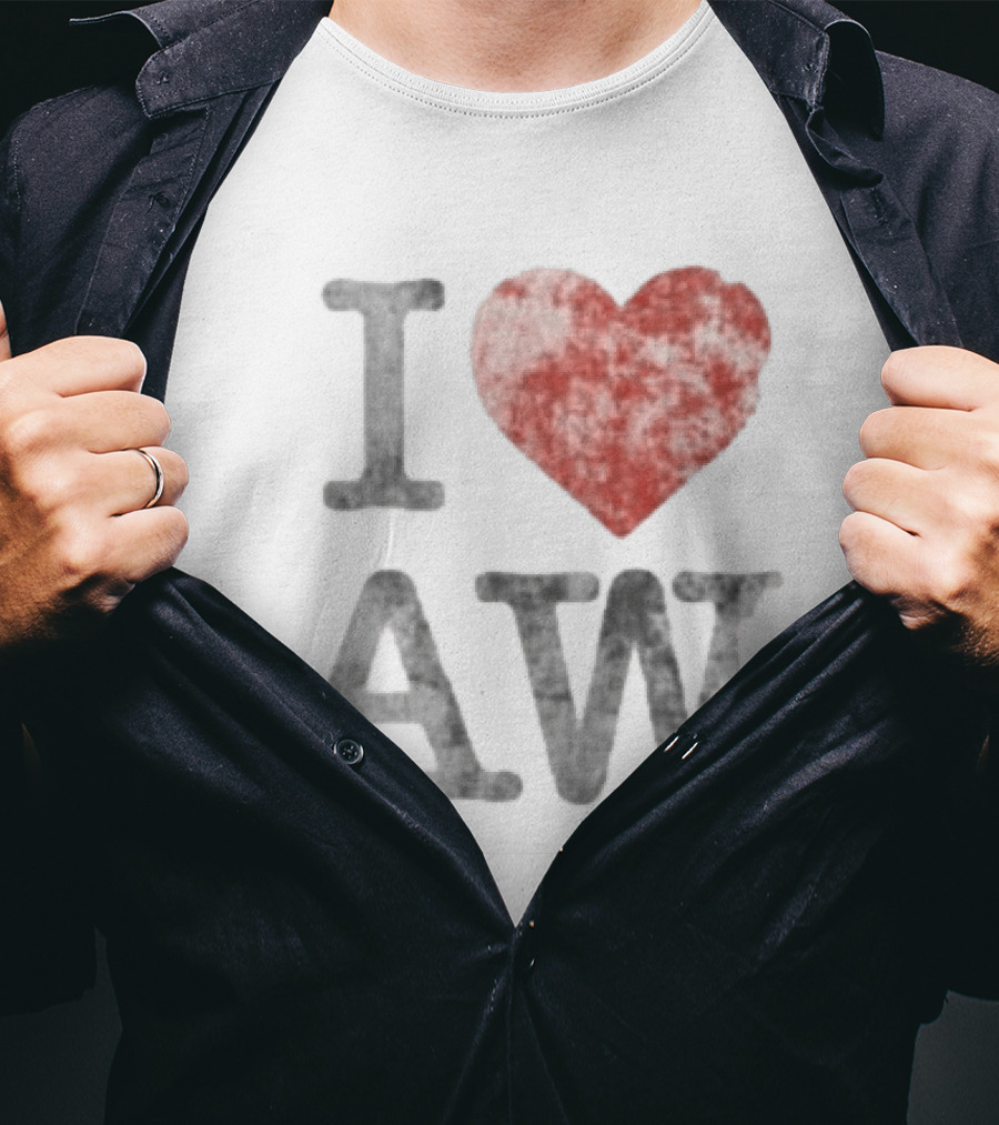 I Love AW Alex Warren Store Shop Tour T-Shirt