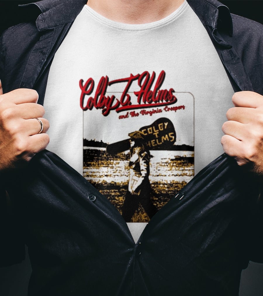 Colby Helms And The Virginia Creepers Travelin' Man Acoustic Journey T-Shirt