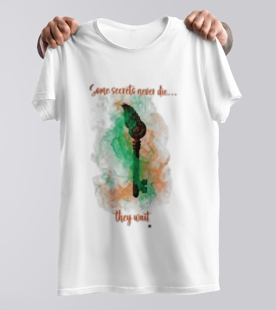 Detroit Red Wings The Witch Freida McFadden Some Secrets Never Die They Wait Mystical Key T-Shirt