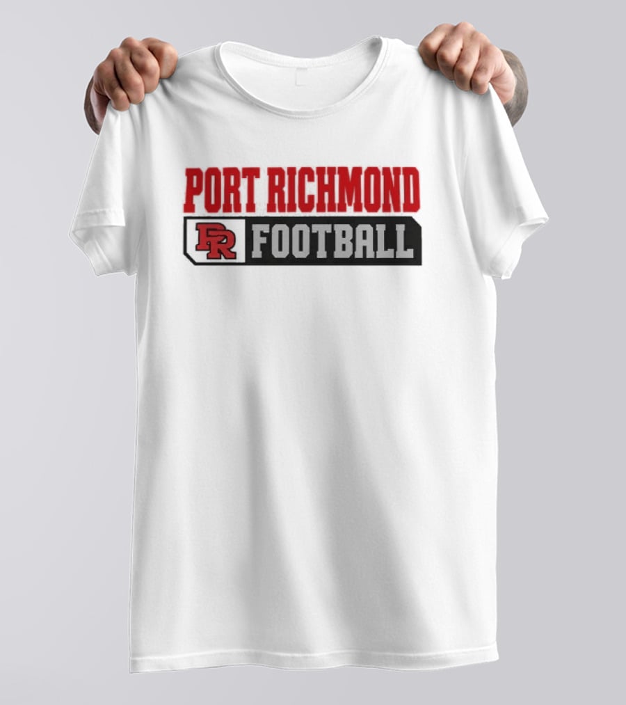 Jeff Stoutland Port Richmond DR Football T-Shirt