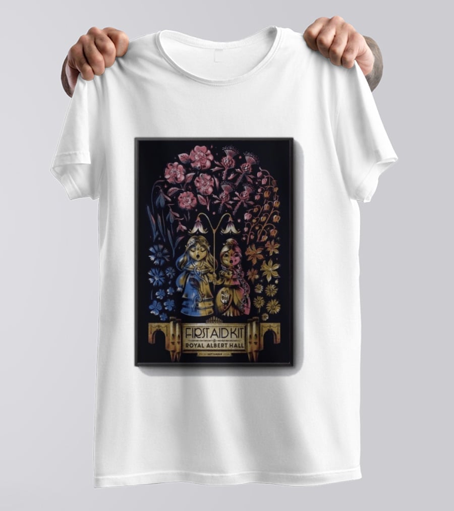 First Aid Kit September 29 30 2026 Royal Albert Hall London With Floral T-Shirt